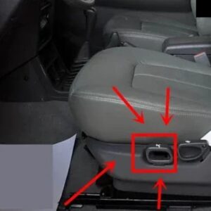 1 4個 シート手動調整ドライバー調整 スイッチ パジェロ V30 MB792472 レンジ モンテロ V40 V20 ノブスライド - Front and rear