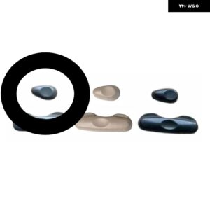 1個 フロントシートスライド調整 スイッチ パジェロ V32 V73 V97 電動シートリクライニング調整 モンテロ ベージュブラック MR657150 - gray up