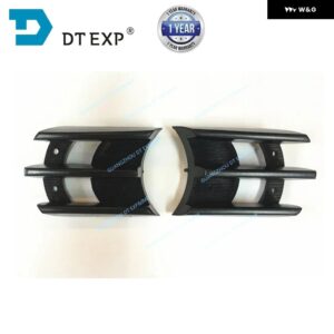 1 2ピース フォグランプ カバー パジェロ スポーツ 1998-2006 K80 K90 MR496691 フロントバンパー 装飾 NATIVA ライト グリル - pair cover