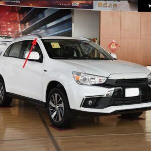 1ピース シルバールーフ ラックカバー ASX RVR 7661A171 サポート ボード ASX プラスチック ダーティ 装飾 2010-2020 - Front Right