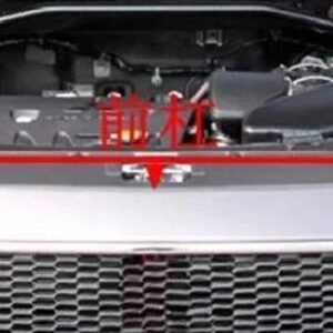 1個 キット フードゴムアウトランダー CW 2010-2012 ボンネット ウェザーストリップシールフードカバー プロテクター 5902A082 5902A024 - front 5902A082