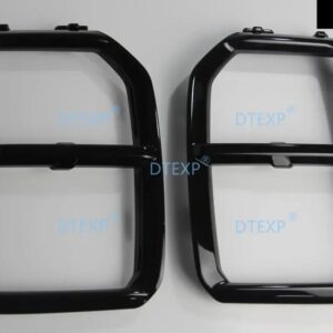 1ピース LED フォグランプ カバー ASX RVR 2019-2021 8315A109ZZ フロントライト フレーム ASX GA 黒塗装 L R 選択 - Pair