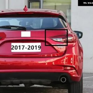 1ピース インナー 2017-2019 LED テールライト MAZDA3 ハッチバック バルブ 無テールリアライトアクセラ パーキング ウインカーランプ - R INNER
