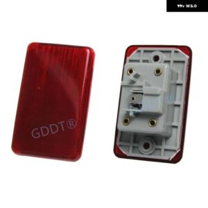 1個 赤白のドアランプ 電球 パジェロ MB337920 V30 V40 V20 パークライト モンテロ V70 V60 レッドカバー 将軍 K90 - 1 piece red