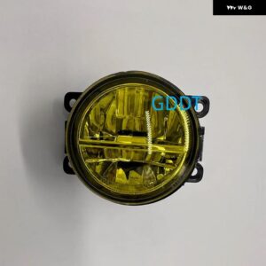 1ピース フォグランプ パジェロ スポーツ KS 2018-2021 8321A668 フロントランプ MONTERO SPORT L 同じ R フリー 電球 - yellow LED A