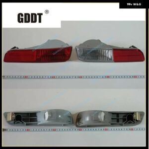 1ピース ストップランプ 電球 アウトランダー GF 8336A102 2013-2015 リアバンパー ランプエアトレックリア フォグランプ 8337A111個 別 電球 - red 2 no bulb
