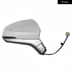 1個 ホワイトバックミラー 6 ワイヤー JAC JS4 ロー バージョン 熱なし カメラ リバース パーキング ミラー 左右 8210200U3400 - Right no camera