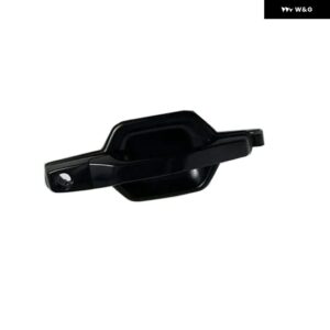 1ピース 無塗装 LHD ドアハンドル パジェロ V97 V93 V87 V98 ブラックカラーとブラックストリップ モンテロ V73 - Left front V97