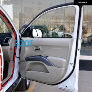1個 ボディドアゴムシールアウトランダー CW 2008-2012 インナー 5725A127XA ポストストリップエアトレック クッション ウェザーストリップ開口部 - Front Right
