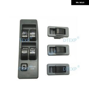 1ピース 専用 LHD ガラス スイッチ パジェロ V31 V32 V33 ガラスリフター 制御 モンテロ V30 V43 MB781916 MR753373 ウィンドウ スイッチ - 4 pcs kit A