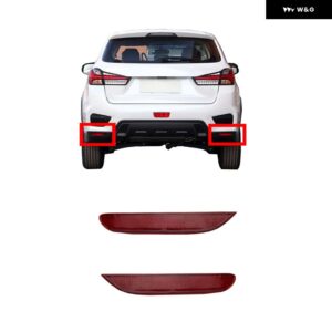 1ピース リアバンパー リフレクター ASX RVR 2019-2021 ブレーキランプ フォグランプ ASX GA00 L Rペア - pair