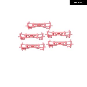 5 10個 ルーフ クリップ アウトランダー EX 2007-2012 7403A143 ドリップモールディングサポート ASX 雨樋 2007-2020 ドレンランサー - pink 5 pcs kit