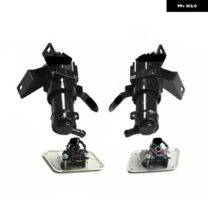 スズキ 1 4ピース 2006-2011 ノズルカバー GRAND VITARA ヘッドライト ウォッシャースプレージェットカバー 39156-6 - Left cover