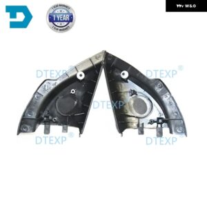 1個 フロントドア三角ボードランサー CX CY CZ 7221A223 トリム ドアサッシ スピーカー ツイーターピラー トランペットカバー EVO - Pair