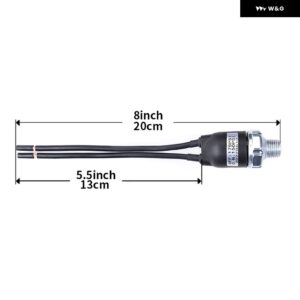 12 V/24 V 1/4NPT エアコン プレッサー圧力 制御 スイッチ バルブ 120-150/150-175 PSI - 150-175PSI