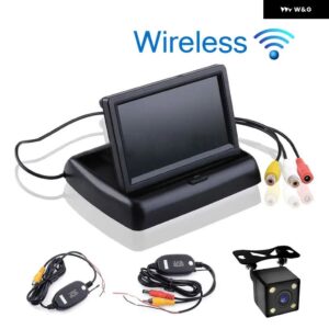 カー スタイリング ワイヤレス 4.3インチ TFT 液晶画面カーモニター ディスプレイ リアビューリバースバックアップカメラ カー TV ディスプレイ WIFI - Wifi Rearview Camera