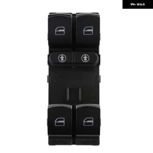 電動パワーウィンドウスイッチ VW シャラン 2011-2016 トゥアレグトゥーランシートアルハンブラ 2011-2016 7P6959857 7P6959857B - White light