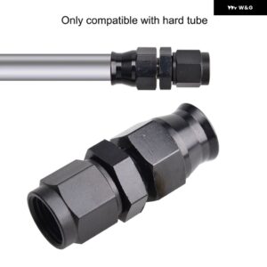 アルミ AN6 メス - 5/16インチ 3/8インチ 1/4インチ 1/2インチ チューブ 継手ハードライン アダプター - F-AN6 to 1-4