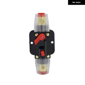 リセット可能なサーキット ブレーカー 20A 30A 40A 50A 60A 80A 100A 125A 150A トラックリセット可能なヒューズショート ヒューズ ホルダー - 125A