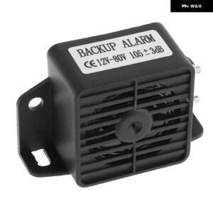 12 V-60 V 107 デシベルバックアップサイレンビーパーブザー音ハザード後方警報車両後退リマインダー - D
