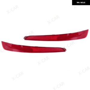 シュコダ オクタヴィア 2015-2017 リア バンパー ライト装飾 ストップブレーキ テールランプリア バンパー リフレクター ライト - 1 Left and 1 Right