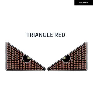 LED デビルアイ USB アイライト イーグルアイライト装飾デビルアイライトフラッシュライト ランニング安全ハザードランプ - Red