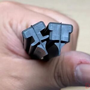 ブレード フロントガラス ワイパー 単なるゴムストリップ 幅 10MM 18” 26” 450MM 650MM 20” 24” 500MM 600MM - 450mm