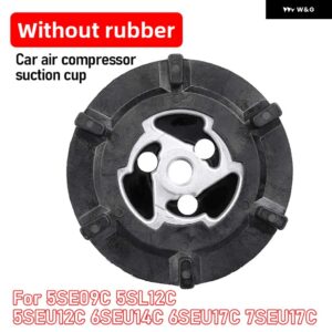 エアコン コンプレッサークラッチ DICS カー エアコン クラッチハブゴム 5SE09C 5SL12C 5SEU12C 6SEU14C 6SEU17C 7SEU17C - Without rubber