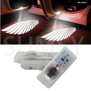 LEDドアエンジェルの羽プロジェクトウェルカムライト シトロエン C3 C4 C5 II X7 XANTIA ピカソ C2 プルリエルピカソ XSARA A51 C6 C8 DS3 - Angel Wings