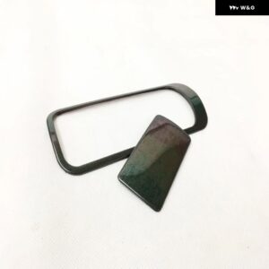 シトロエン C5 AIRCROSS 2017 2018 ステンレス 副パイロット グローブ ボックス ハンドル装飾カバー トリム フレーム カー スタイリング アクセサリー - ss black