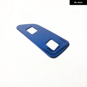 シトロエン C5 AIRCROSS 2017 2018 ステンレス リア トランク リッドドアスイッチ ボタン 装飾 フレーム カバー アクセサリー - ss blue