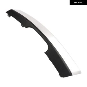 インナードアプル トリム カバー 左右 インテリアドア アームレスト 装飾 パネル カローラレビン 2014-18 - BLACK RIGHT