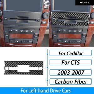 キャデラック CTS 2003-2007 カーボンセンター コンソール ギア シフト エア アウトレット パネル トリム スイートカー インテリア アクセサリー ステッカー - 9