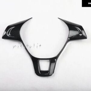 VW ゴルフ MK7 2013-17 インテリア 装飾アクセサリーセンター コンソールドアバー ステアリングホイール パネル ステッカー - a1