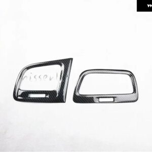 VW ゴルフ MK7 2013-17 インテリア 装飾アクセサリーセンター コンソールドアバー ステアリングホイール パネル ステッカー - I