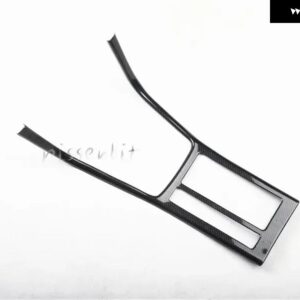 VW ゴルフ MK7 2013-17 インテリア 装飾アクセサリーセンター コンソールドアバー ステアリングホイール パネル ステッカー - B