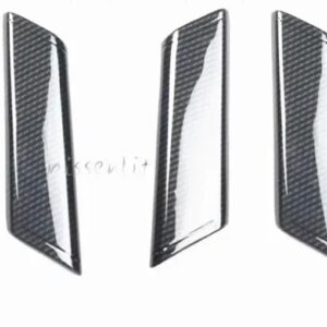 VW ゴルフ MK7 2013-17 インテリア 装飾アクセサリーセンター コンソールドアバー ステアリングホイール パネル ステッカー - C