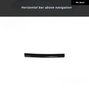 キャデラック ATSL 2014-16 アクセサリー ABS カーボン スタイル 装飾車 インテリア トリム ステッカー センター コンソール