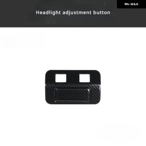 キャデラック ATSL 2014-16 アクセサリー ABS カーボン スタイル 装飾車 インテリア トリム ステッカー センター コンソール