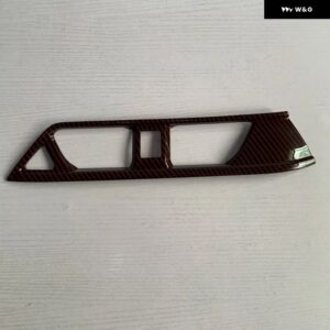 スズキ スイフト ZC/ZDシリーズ 2024 2025 ABS インテリア アクセサリードアボウルウィンドウリフトスイッチカバー エアコン コン - ABS Red carbon B