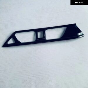 スズキ スイフト ZC/ZDシリーズ 2024 2025 ABS インテリア アクセサリードアボウルウィンドウリフトスイッチカバー エアコン コン - ABS Black B