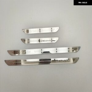 シュコダ オクタヴィアドア ストリップ EHICLE プロテクター パッド ストップアクセサリー ステンレス セキュリティ - 1