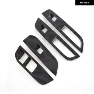 RHD MG 4 MG4 EV ムーラン 2022 2023 2024 インテリア アクセサリードアハンドル ウィンドウスイッチパンルカバー ギアパンルエアアウトカバー - RHD window switch