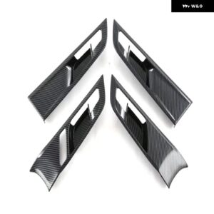 RHD MG 4 MG4 EV ムーラン 2022 2023 2024 インテリア アクセサリードアハンドル ウィンドウスイッチパンルカバー ギアパンルエアアウトカバー - Inner door bowl