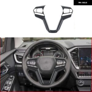 いすゞ D MAX D-MAX DMAX 2021 2022 カーボンウィンドウリフト ボタン スイッチ パネル ギア シフト PANLE カバー インテリア アクセサリー - steering wheel cover