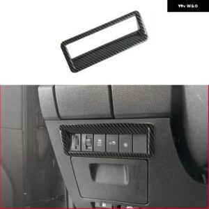 いすゞ D MAX D-MAX DMAX 2021 2022 カーボンウィンドウリフト ボタン スイッチ パネル ギア シフト PANLE カバー インテリア アクセサリー - headlight swtich