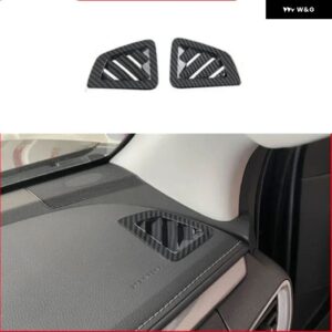 いすゞ D MAX D-MAX DMAX 2021 2022 カーボンウィンドウリフト ボタン スイッチ パネル ギア シフト PANLE カバー インテリア アクセサリー - front air vent cover