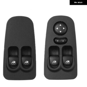 フロント左右パワーウィンドウ コントロール スイッチフィアットランチアイプシロン 1.2 JTD 1.4 2003-2011 735360604 735360605 - A Pair