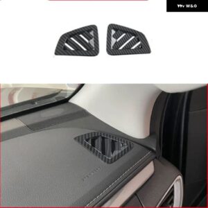 RHD いすゞ D MAX D-MAX DMAX 2021 2022 インテリア アクセサリーカーボンウィンドウリフト ボタン スイッチ パネル フロントウォーターカップカバー - upper air vent cover