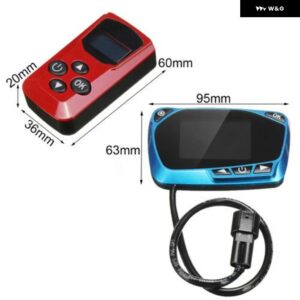 12/24V カー パーキング ヒーター コントローラ ースイッチ LCD モニター エアディーゼルヒーター コントローラ ースイッチ - Parking Heater Set